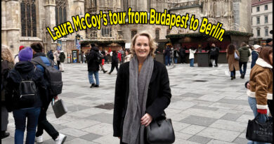 Laura McCoy’s tour from Budapest to Berlin